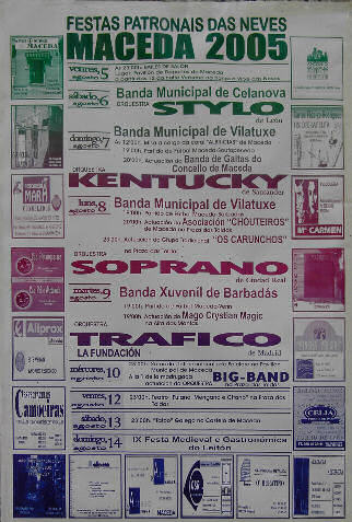 Cartel de las fiestas
