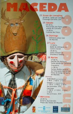 Cartel Entroido Maceda 2006