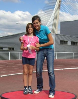 Mar�a Sampedro y Eva Quintas